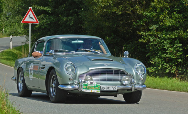 Aston Martin DB4 Vantage. Photo by André Karwath aka Aka CC BY-SA 2.5