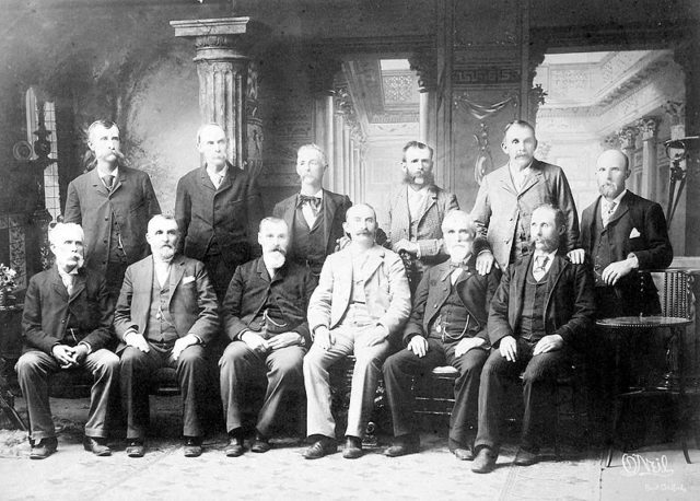 The Borden trial jury.