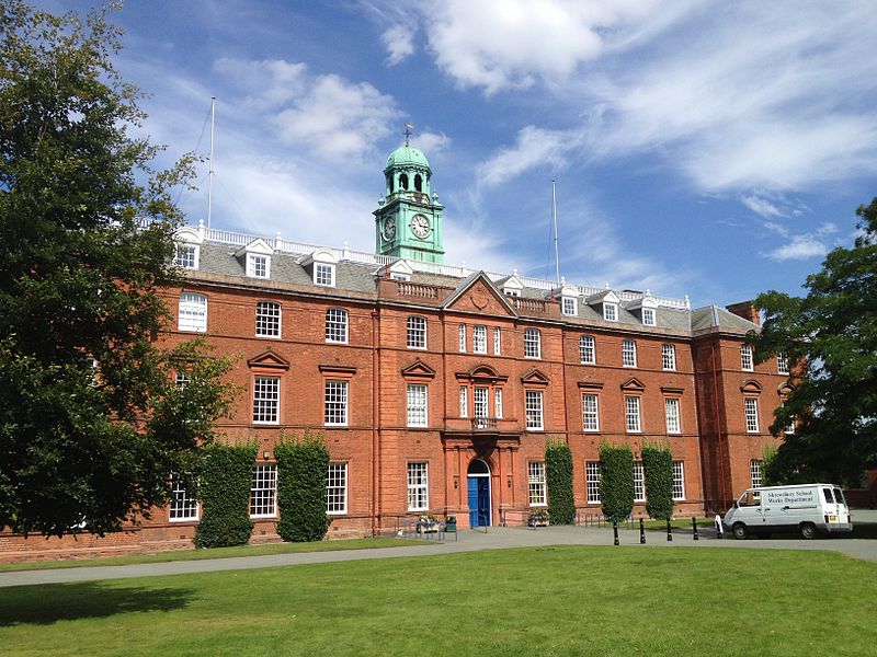 Shrewsbury Orphan Hospital, which now forms part of Shrewsbury School. Author: Gnesener1900  CC BY-SA 3.0