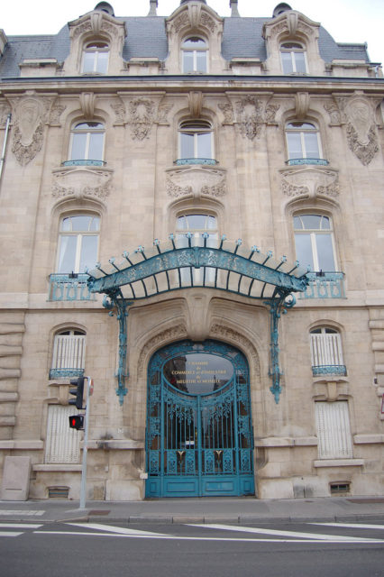 Art Nouveau, Nancy.  Author:  Georges Perret   CC BY2.0