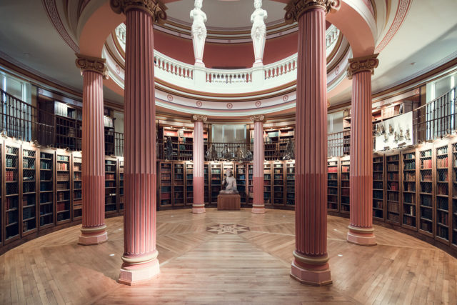 Bibliothèque du Musée Guimet, Paris‎. Photo Credit: THIBAUD POIRIER