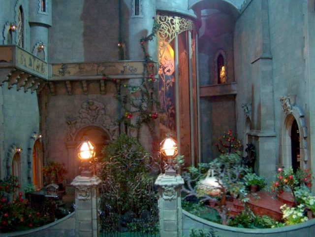 Colleen Moore’s Fairy Castle – courtyard Photo Credit