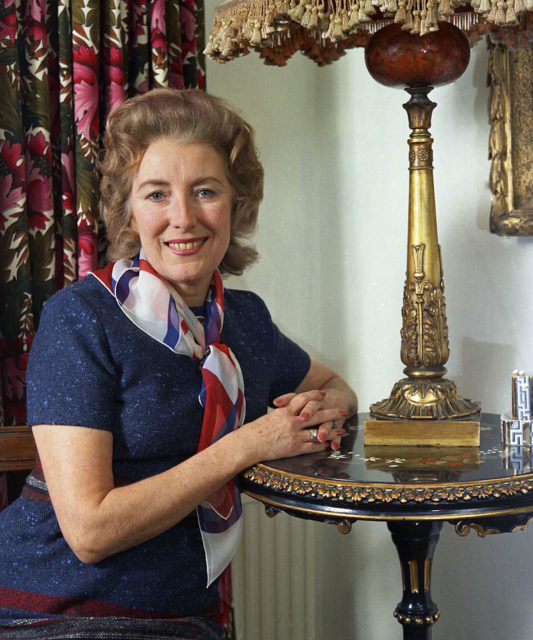 Vera Lynn in 1973. Photo by Allan warren CC BY-SA 3.0