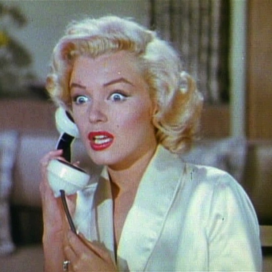 Marilyn Monroe in Gentlemen Prefer Blondes (1953).
