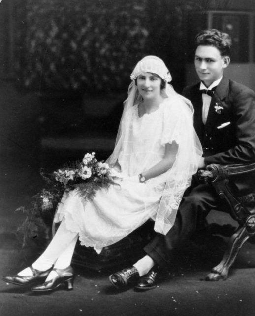 Leslie and Minnie Heuschele, April 5, 1926. State Library of Queensland