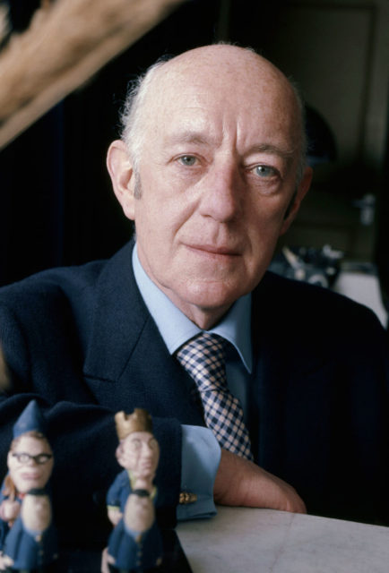 Sir Alec Guinness portrait. Photo Credit