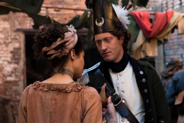 Samuel Roukin as Captain John Simcoe, the villain of the series, while a Canadian hero in real life.  Photo Credit: Antony Platt/AMC