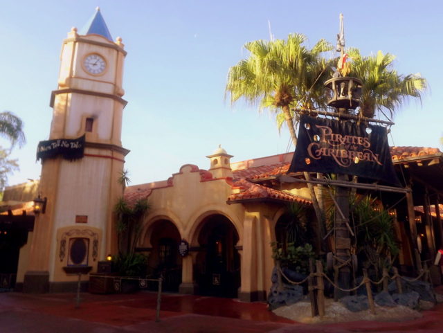 The Pirates of the Caribbean Ride at the Magic Kingdom. Photo Credit