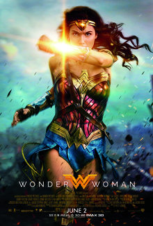 The new poster for “Wonder Woman” (2017 film). – Fair Use