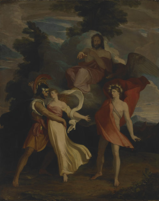 Morse’s Judgment of Jupiter – Critics have suggested that Jupiter represents God’s omnipotence – watching every move that is made.