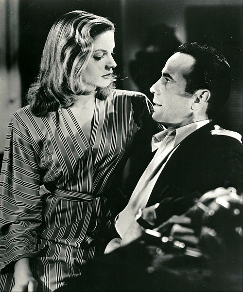 Bogart and Bacall,  “To Have and Have Not”