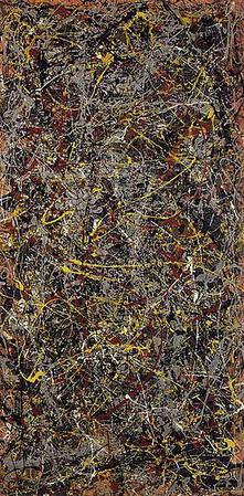 No 5, 1948 by Jackson Pollock.