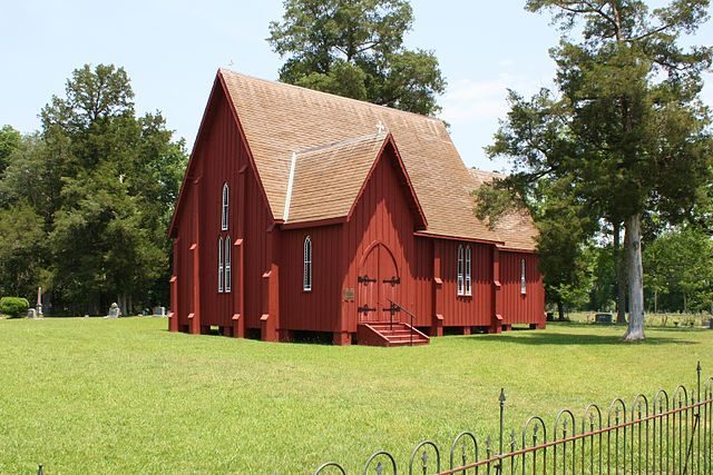 St. Andrews Episcopal church in Prairieville, Alabama.