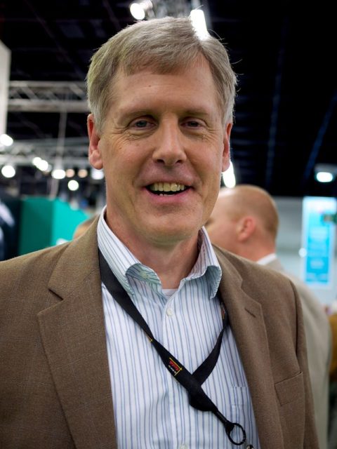 Steven Sasson, the inventor of digital photography, during an appearance at the Kodak booth at Photokina 2010. Author Aljawad. CC by 3.0