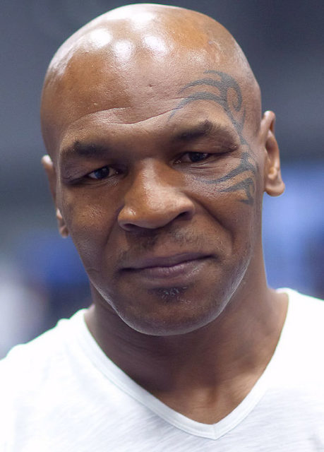 Mike Tyson, 2011. Author: Brian Birze CC By 2.0