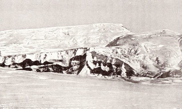 Mount Fridtjof Nansen in Antarctica, named and photographed by Roald Amundsen