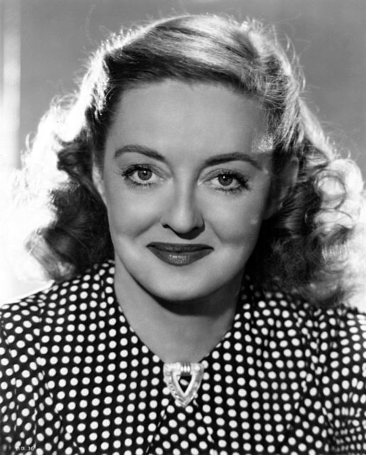 Studio portrait of Bette Davis (1940).