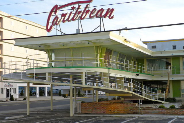 The Caribbean Motel in Wildwood, New Jersey.