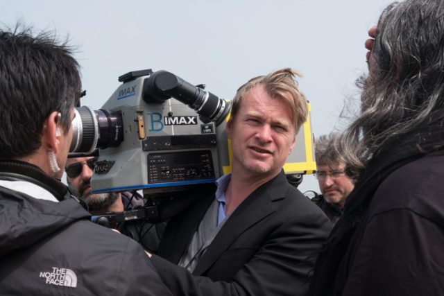 Director Christoper Nolan on set. Author: Warner Bros