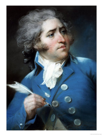 Edward Topham, Elwes’ biographer. Portrait by John Russell, c.1795.