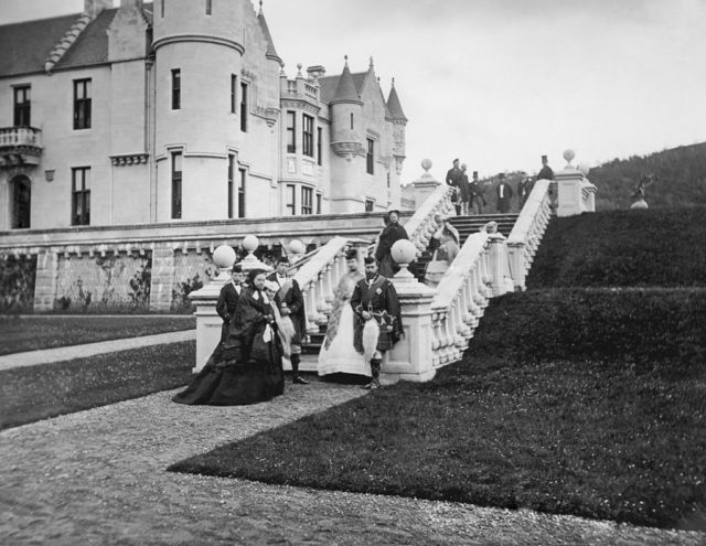 Queen Victoria and family at Balmoral