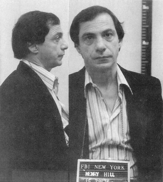 FBI mugshot of Henry Hill taken in 1985.