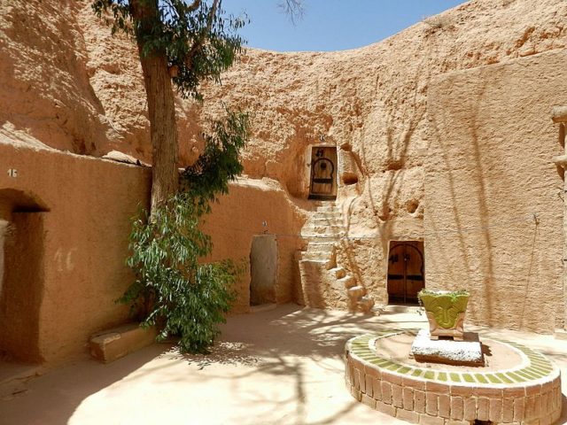 Originally designed for defensive purposes, Matmata has become one of the most visited sites in the south of Tunisia. Author – Tanya Dedyukhina – CC BY 3.0