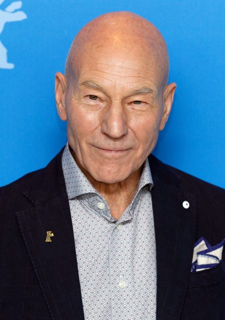 Patrick Stewart at the Berlin Film Festival in February 2017. Photo by Maximilian Bühn CC BY SA 4.0