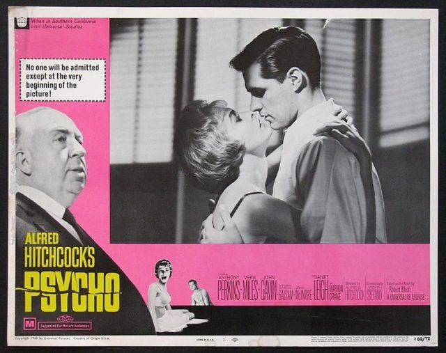 Poster of the film “Psycho”
