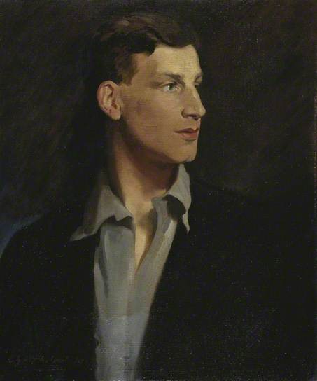 Portrait of Siegfried Sassoon by Glyn Warren Philpot (1917).