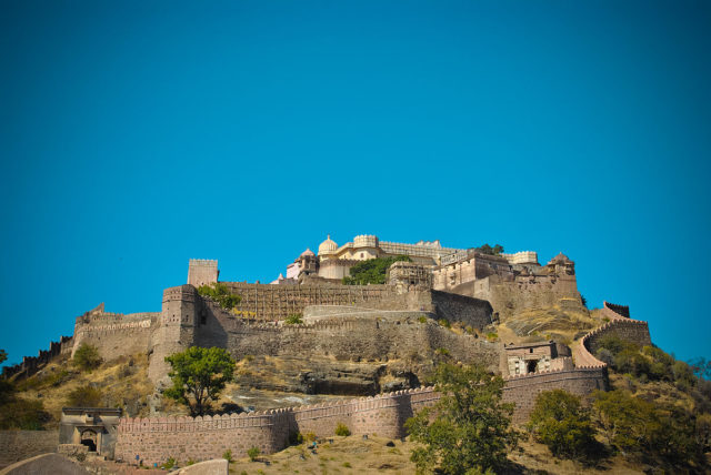 Kumbhalgarh is also the birthplace of Maharana Pratap, a great king and warrior of Mewar. By Sujay25/CC BY-SA 3.0