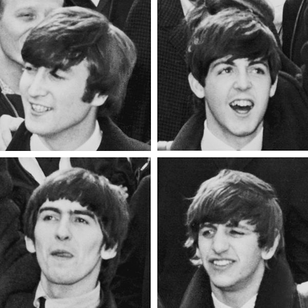 The four members of The Beatles.