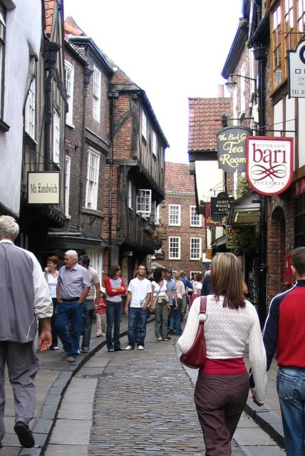 Shambles — now a popular tourist destination