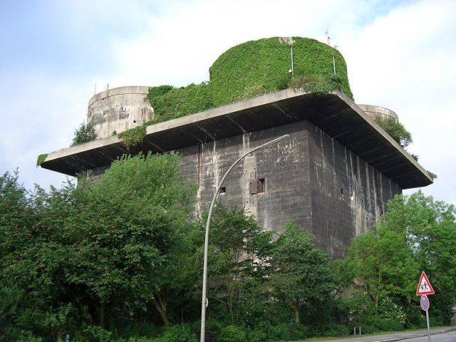 Flak Tower in Wilhelmsburg/Hamburg.