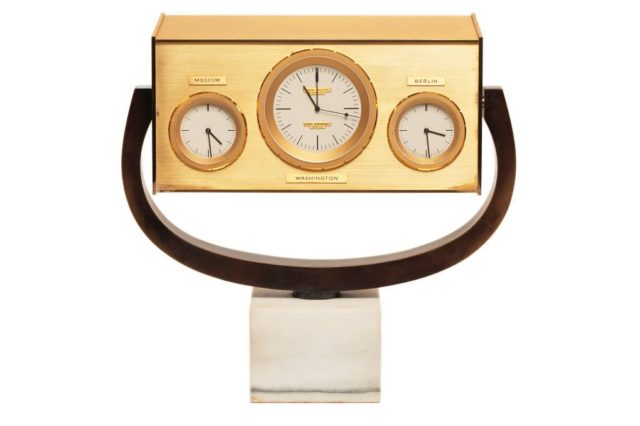 Autonomous Quartz Clock: “The Kennedy Clock” Photo Courtesy : Patek Philippe