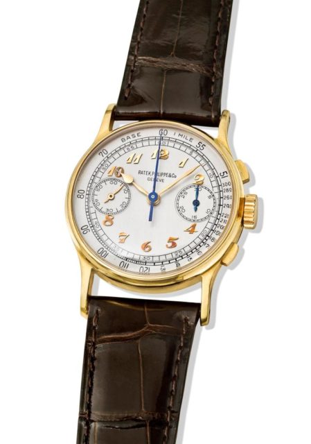 Joe DiMaggio’s REF 130 (1948) – (c) on loan by a private collector. Photo Courtesy : Patek Philippe