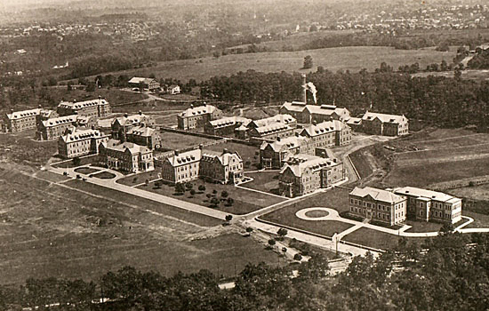 Birds Eye View of Campus, 1934