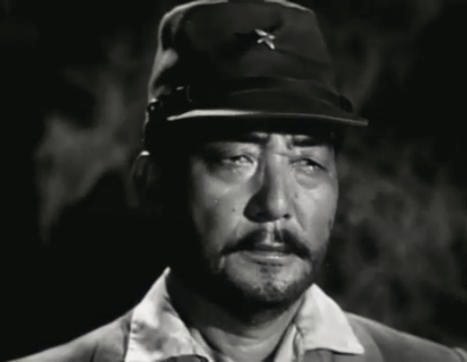 Sessue Hayakawa in Hell to Eternity – trailer (cropped screenshot).