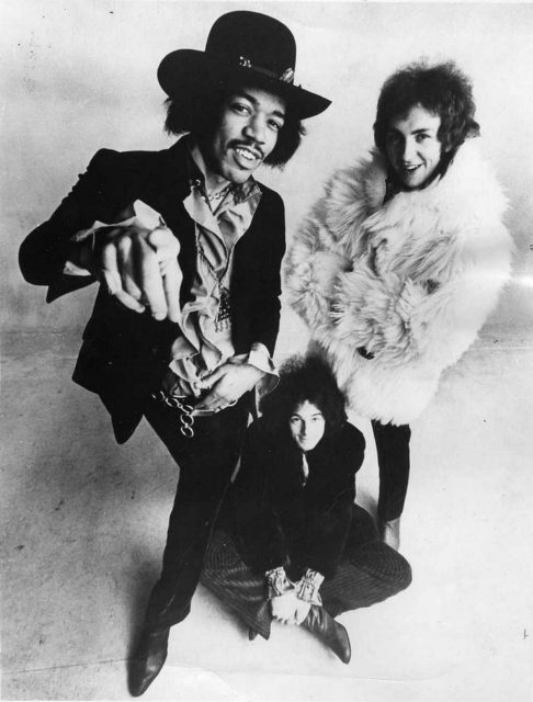 The Jimi Hendrix Experience in 1968