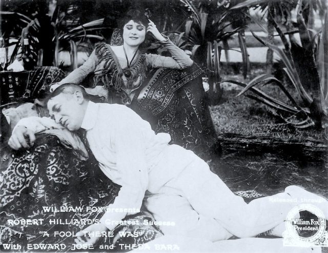 Theda Bara in “A Fool There Was”