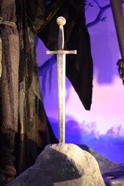 Excalibur from the 1981 film Excalibur at the London Film Museum. Photo by Eduardo Otubo CC BY 2.0