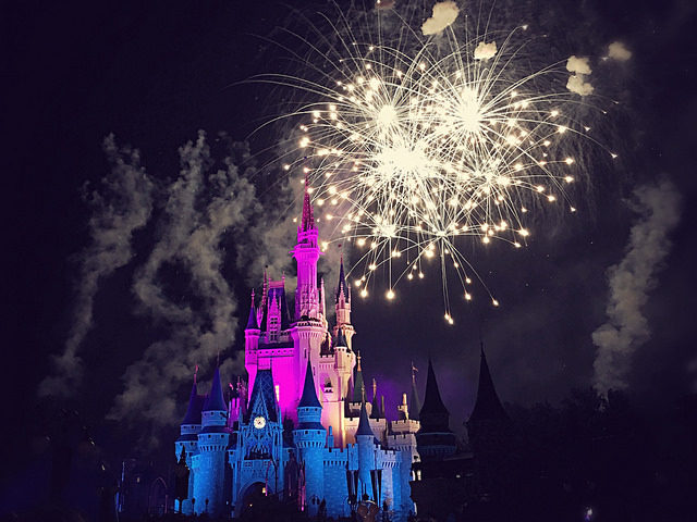 Castle during Fireworks Author:steven van CC BY2.0