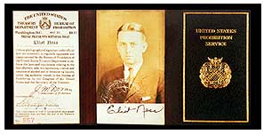 Eliot Ness’s proof of service