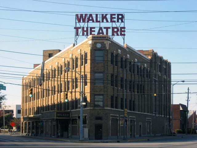 Madame CJ Walker Building, which houses the Madame Walker Theater Center. Indianapolis.