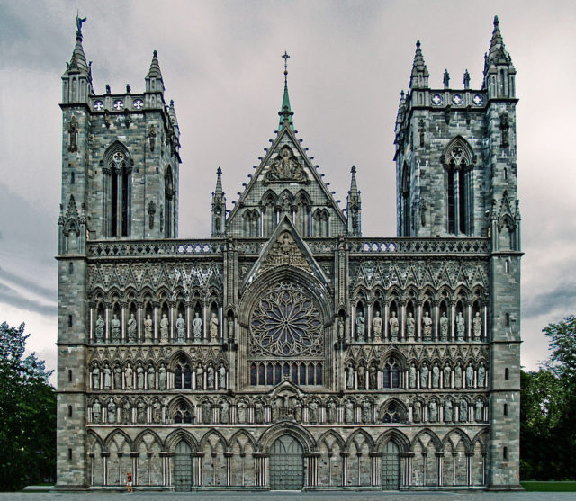 Nidaros Cathedral  Author: Erik A. Drabløs CC BY-SA 3.0