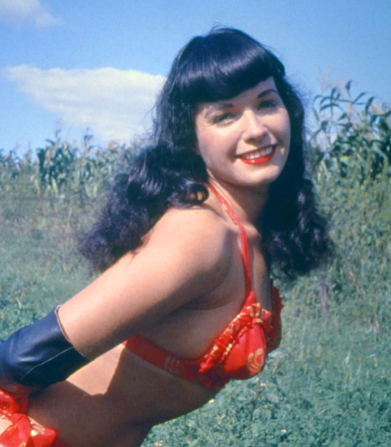 Bettie Page. Author:Jan Arkesteijn CC BY-SA 3.0