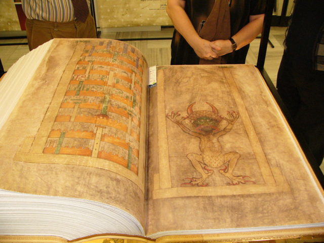 Codex Gigas. Photo by Michal Maňas CC BY 2.5