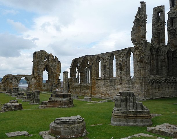 The interior of the abbey