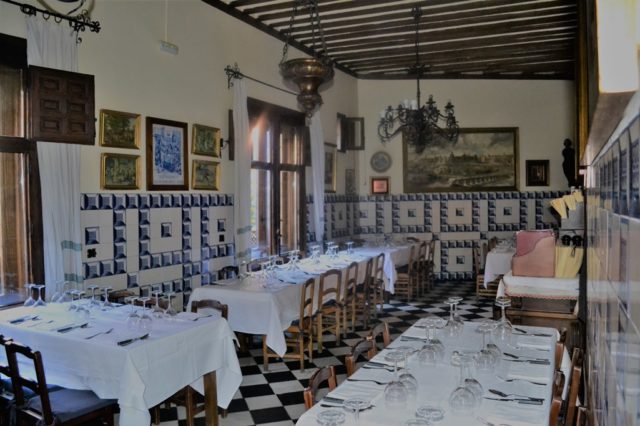 The third floor of the restaurant