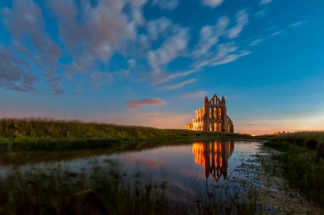 Whitby Abbey, North Yorkshire, UK.